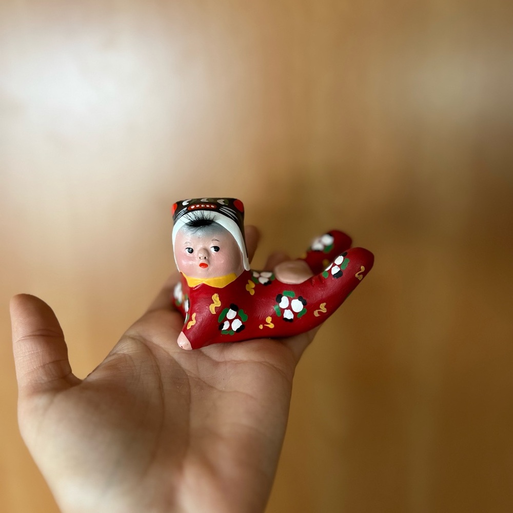 Vintage Baby Figurine - Rare